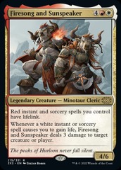 Firesong and Sunspeaker Commander Deck